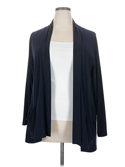 Pre-owned Sympli Cardigan Sweater In Blue