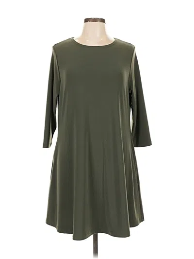 Pre-owned Sympli Casual Dress In Green