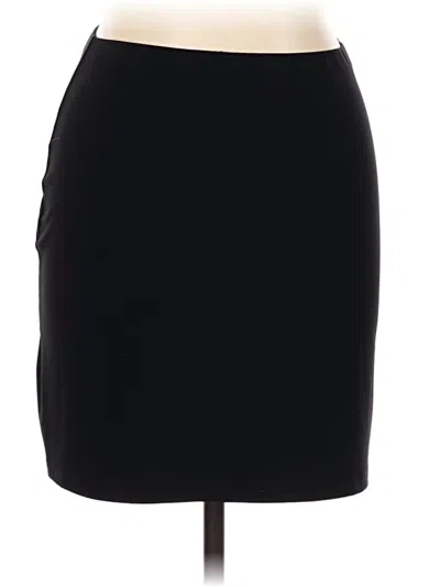 Pre-owned Sympli Formal Skirt In Black