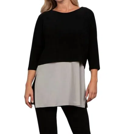 Sympli Go To Cropped Top In Black