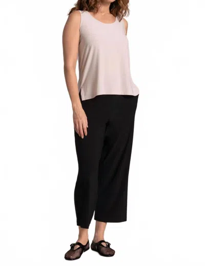 Sympli Go To Tank Relax Short Top In Cashew In Multi