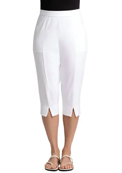 Sympli Hepburn Capri Pants In White