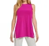 Sympli Ideal Tunic Top In Flamingo In Pink