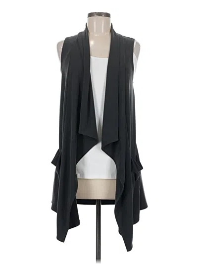 Pre-owned Sympli Kimono In Black