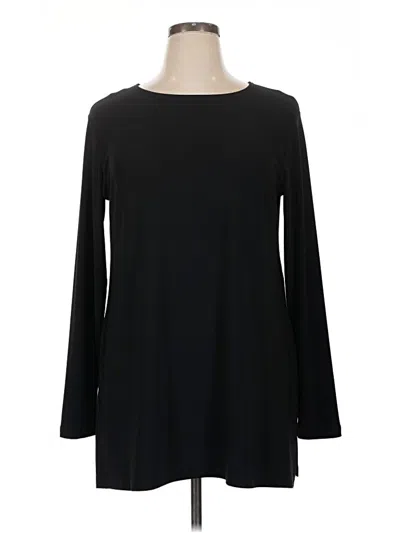 Pre-owned Sympli Long Sleeve T-shirt In Black