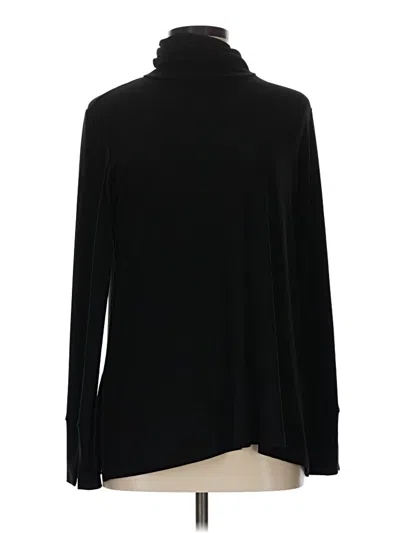 Pre-owned Sympli Long Sleeve Turtleneck In Black