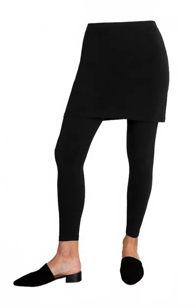 Sympli Mini Skirt In Black