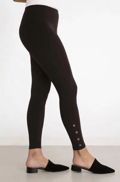 Sympli Quest Legging In Coffee In Black