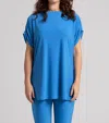 Sympli Revelry Tunic In Marine In Blue