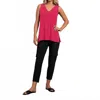 Sympli Reversible Go To Tank Relax Top In Watermelon In Pink