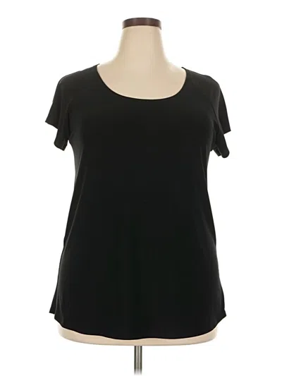 Pre-owned Sympli Short Sleeve T-shirt In Black