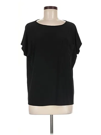 Pre-owned Sympli Short Sleeve T-shirt In Black