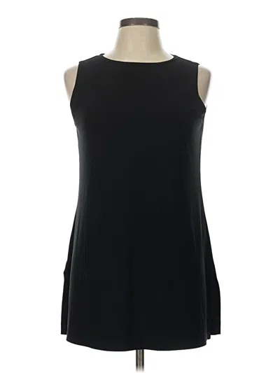 Pre-owned Sympli Sleeveless Top Black Halter Neckline Tops