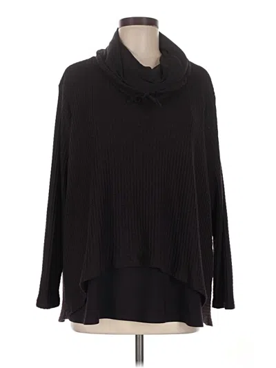 Pre-owned Sympli Turtleneck Sweater In Black