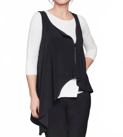 Sympli Women's Get Over It Smock Top In Black