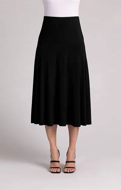 Sympli Women's Skess Even Hem Skirt In Black