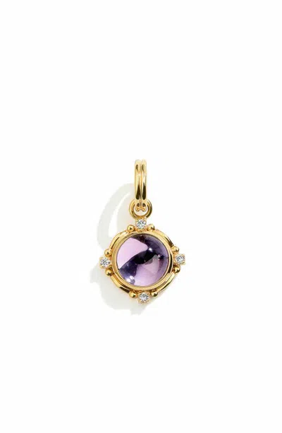 Syna Axia Charm In Amethyst