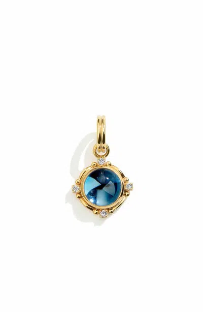 Syna Axia Charm In London Blue Topaz