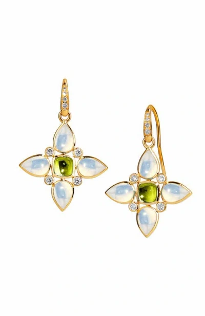 Syna Bloom Mini Elara Earrings In Multi