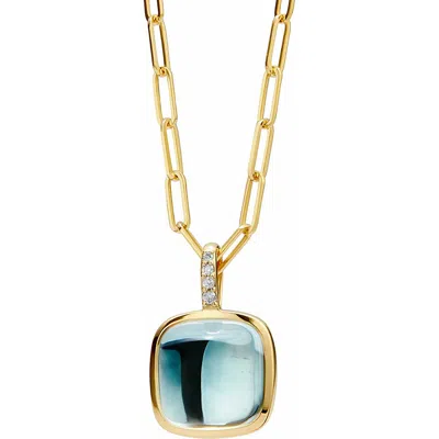 Syna Cirra Petite Quad Necklace In Animal Print