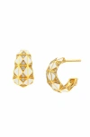 Syna Enamel Hoops In Multi