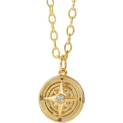 Syna Guiding Star Charm In Gold