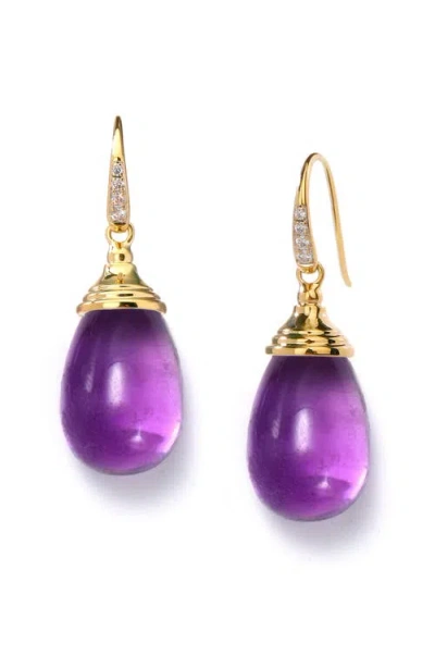 Syna Origin Small Drop Earrings In Red