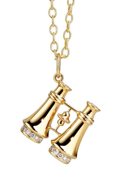 Syna Star Gazer Pendant In Gold