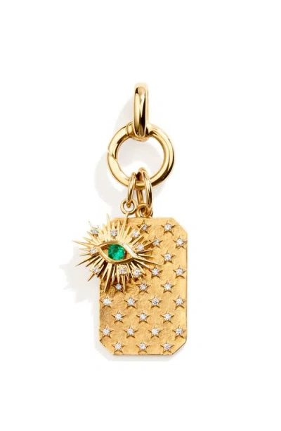 Syna Starspell Evil Eye Talisman In Gold