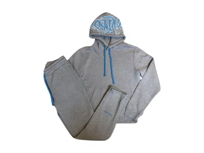 Pre-owned Syna World Men's  Og Tracksuit In Grey/blue In Multi