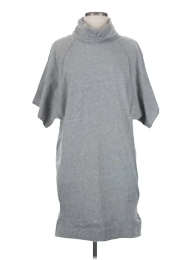 Pre-owned Synergy Casual Dress In Gray