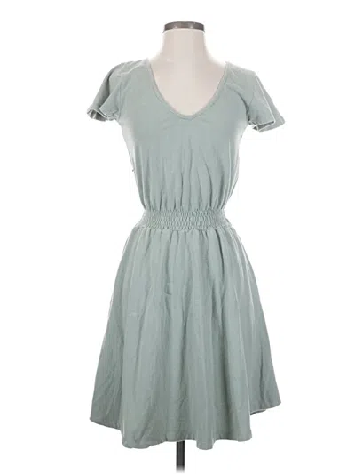 Pre-owned Synergy Casual Dress In Gray