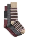 Synrgy By Dxl Big & Tall 3-pk Warm Classic Socks In Multi