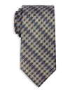 Synrgy By Dxl Big & Tall Check Patterned Tie In Orange