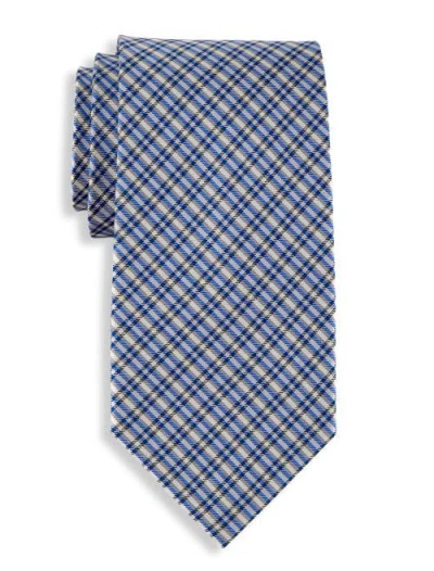 Synrgy By Dxl Big & Tall Double Grid Tie In Blue
