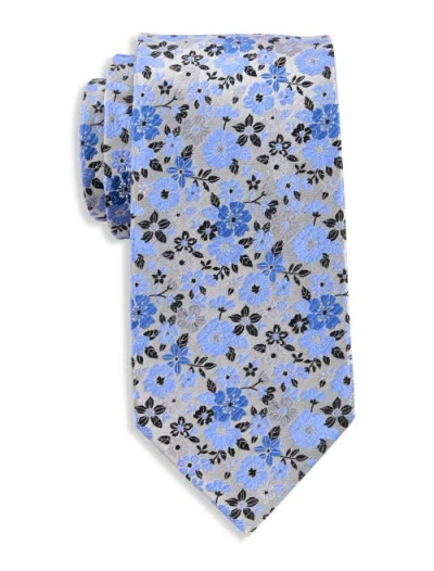 Synrgy By Dxl Big & Tall Floral Tie In Blue