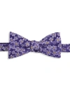 Synrgy By Dxl Big & Tall Flowers In Bloom Bow Tie In Purple