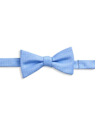 Synrgy By Dxl Big & Tall Geometric Bow Tie In Blue