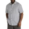 Synrgy By Dxl Big & Tall Geometric Print Sport Shirt