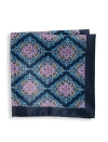 Synrgy By Dxl Big & Tall Medallion Pocket Square In Multi