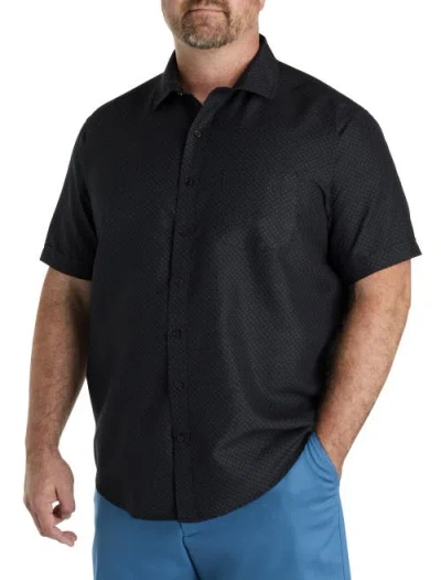 Synrgy By Dxl Big & Tall Microfiber Sport Shirt In Multi
