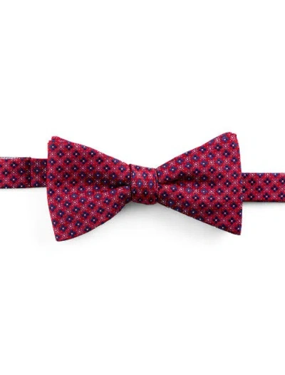 Synrgy By Dxl Big & Tall Mini Neat Bow Tie In Red