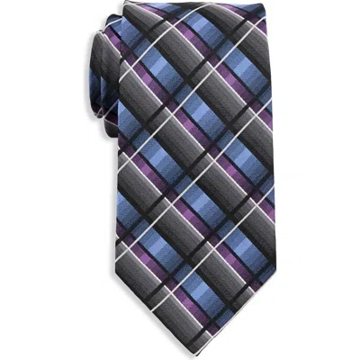 Synrgy By Dxl Big & Tall Multicolored Plaid Tie