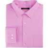 Synrgy By Dxl Big & Tall Performance Solid Dress Shirt In Pastel Lav