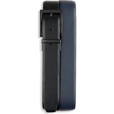 Synrgy By Dxl Big & Tall Reversible Stretch Belt V2 In Metallic