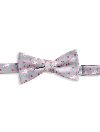 Synrgy By Dxl Big & Tall Roses And Derby Bow Tie In Pink