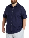 Synrgy By Dxl Big & Tall Tonal Plaid Sport Shirt