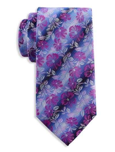 Synrgy By Dxl Modern Floral Tie In Pink