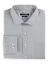 Synrgy Performance Solid Dress Shirt In Grey