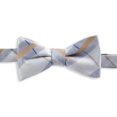 Synrgy By Dxl Synrgy Modern Plaid Bow Tie In Blue